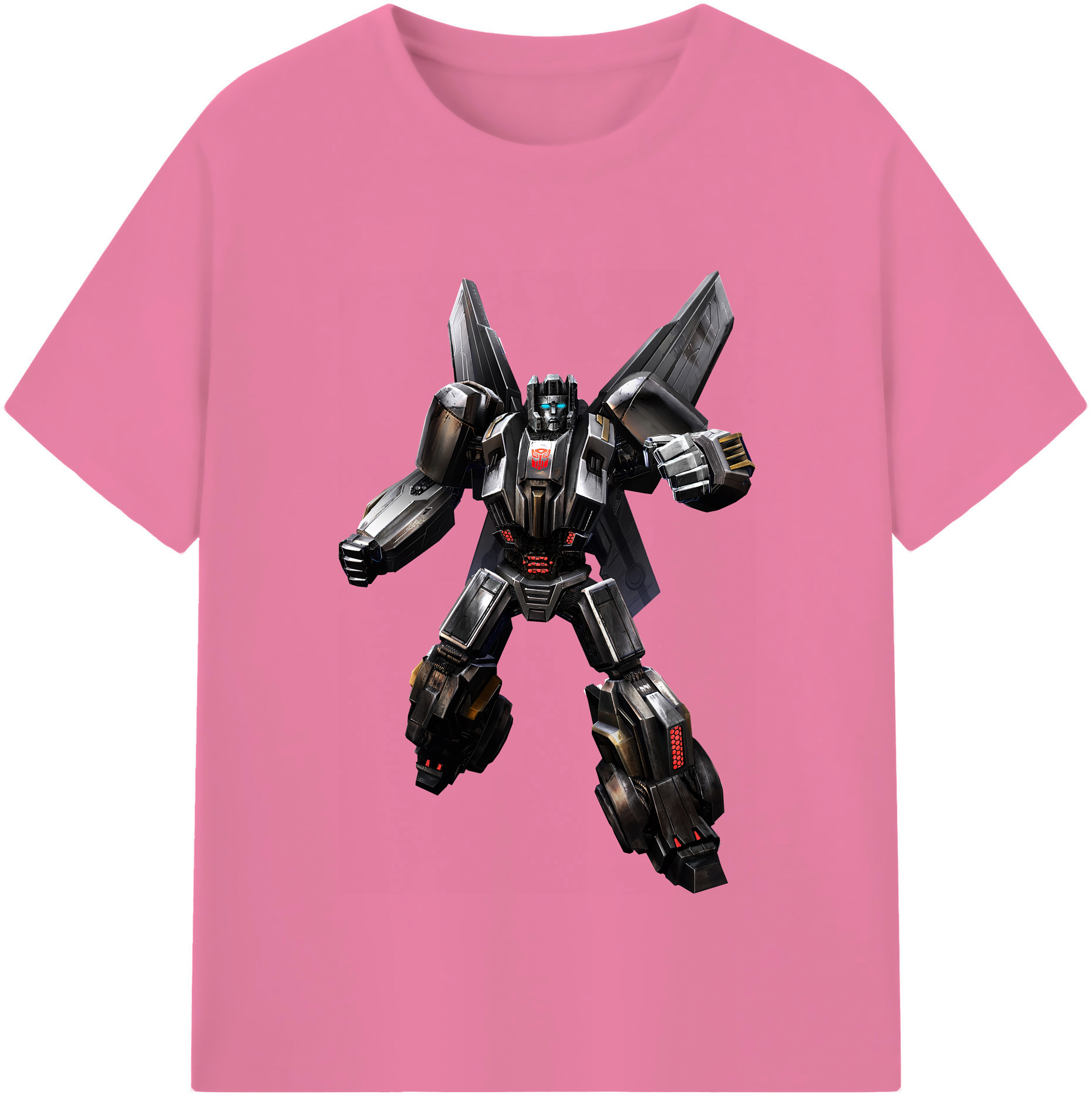 （画像用） Transformers トランスフォーマー 綿100％半袖Tシャツ（フロントプリント）